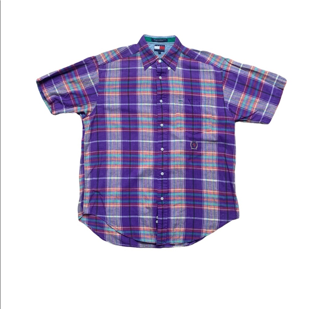 Vintage tommy hill figure shirt